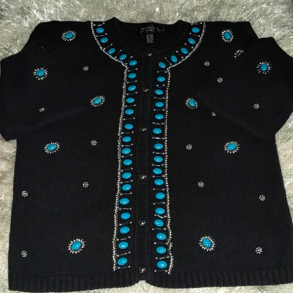 Knit Cardigan Sweater 🌹